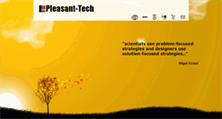 Desktop Screenshot of pleasant-tech.com